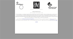 Desktop Screenshot of and.org.uk